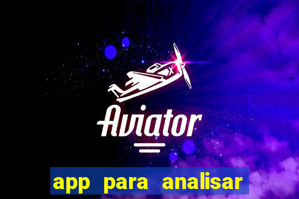 app para analisar jogos de futebol